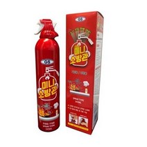한국소방 미니소방관 차량용 소화기, 8개, 345ml