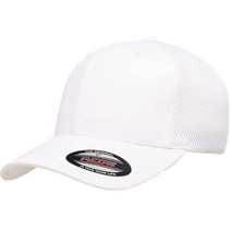 Flexfit Ultrafibre 에어메시 착 모자 플렉스핏 울트라 파이버 에어 메시 핏 캡 블랙., XX-Large, White