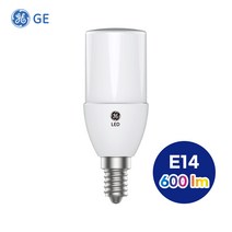GE LED 브라이트 스틱 전구 5W 7W 샹들리에 촛대구 E14 / E17 전구, 스틱 5W E14(14mm), 주광색(하얀빛)
