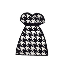 영화사 시크 블랙앤화이트 패턴 원피스 세트, 1세트, 블랙화이트