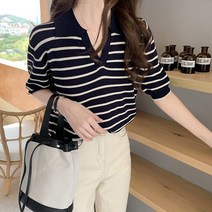 루나걸 쿠키 스트라이프 니트