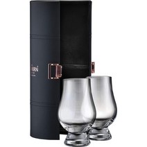 GLENCAIRN 글렌케런 위스키 글라스 여행용 케이스에 2개 세트