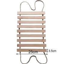 고양이구름다리 종이 캣타워 낮은 책장 무소음 캣휠 diy 아기고양이목재 고양이 다리 벽 장착 사이잘 로프, 01 Wood ladder_02 50cm