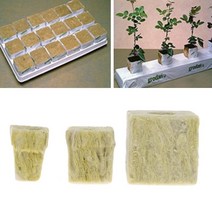 가정용스마트팜 친환경 rockwool 큐브 수경 재배 미디어 흙이없는 재배 심기 압축베이스 5 개대 스마트팜 5, 5.0cmx5.0cm