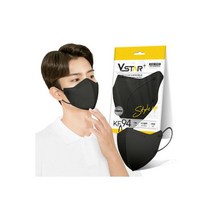 KF94새부리형 시크블랙 100매 대형/성인용 컬러 개별포장 국산자재 일회용마스크, KF94새부리형 시크블랙 100매 대, KF94새부리형 시크블랙 100매 대
