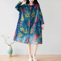 접시꽃 청 자켓