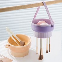 3 in 1 브러시 세척기 브러쉬 세척 건조 수납, 스킨, 1개