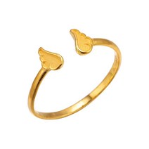 아기 순금 돌팔찌 천사 날개 24K 7.5g 100일 선물