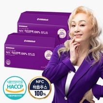 참앤들황토농원 NFC 착즙 포도즙 2박스 (100mlx60포), NFC 포도즙 2박스
