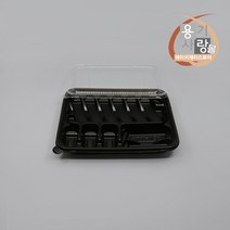 초밥 배달 포장 도시락 용기 10칸 50개 DW-007 포장 배달