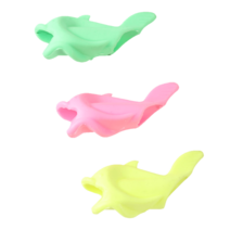 돌고래모양 필기보조 펜그립 1P