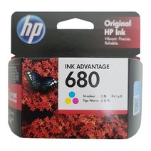 HP No.680 정품잉크, 150매입, F6V26AA 컬러