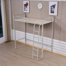 벙커침대 철제 싱글 옷장형 책상 이층침대 공간절약 조립식 수납 프레임, ., 벙커침대 프레임