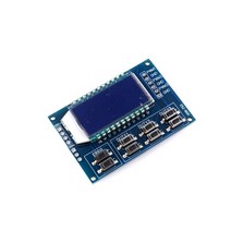 신호 발생기 pwm 펄스 주파수 듀티 사이클 조정 가능한 모듈 lcd 디스플레이 1hz-150khz 3.3v-30v pwm 보드 모듈, 3채널 LCD