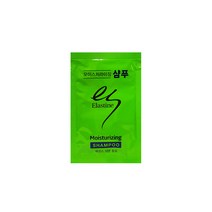 엘라스틴 모이스처라이징 샴푸 30개 일회용 호텔용 업소용 여행용 파우치, 10ml