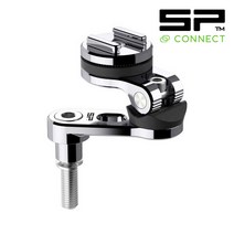 SP CONNECT 바 클램프 마운트 프로 (크롬) / 휴대폰 바이크 자전거 거치대 악세사리 53238 설치 마운트