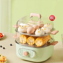 인덕션솥밥 5분 압력 가마솥 기계 누룽지 다층 대용량 가정용 전기 스팀기 멀티 쿠커 밥솥 국수 롤 아침 식사, 인덕션솥밥 White_미국