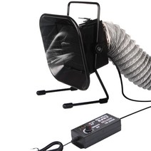 탁상용 납땜 연기 제거기 냄새 흡입기 제연기 집진기, 50w+2m튜브풀세트
