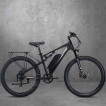 2023 알톤 니모27.5FS MTB 유압식 풀서스펜션 전기 자전거 350W 13.4AH, 무광블랙 PAS스로틀겸용(듀얼방식)