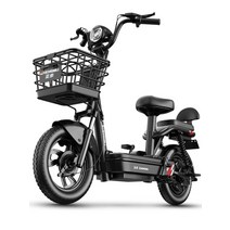 성인전기자전거 가성비좋은 전기자전거 전동자전거, 20AH, 02.약 60KM블랙