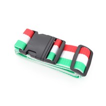 [바보사랑] TCUBE - 여행가방 보호벨트 - 스트라이프, 색상:그린/레드