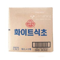 오뚜기 화이트식초 18L 식품 