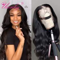 [레브] 인모 연습용 가발 13x4 lace front human hair wigs brazilian body wave lace frontal wig for women wig, 자연스러운 색상, 16인치, 150 밀도 13x4 가발