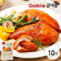 굽네 [굽네] 오븐구이 통 닭가슴살 매콤바베큐 10팩_CR03, 상세페이지참조