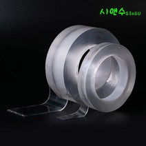 실리콘테이프 곰팡이 방수 틈새차단-단면, 0.5mmX20mmX10M