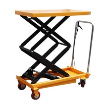 농업용 고소 작업차 유압 리프트 구르마 운반 카트, 200kg 0.72m700450mm