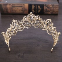 [파인뷰]로사 티아라 액세서리/셀프웨딩 촬영 신부머리 왕관, 단품, 단품