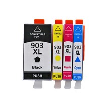호환 잉크 카트리지 HP 903XL hp 903 호환 HP Officejet Pro 6950 6960 6970 6975 6974 6978 6979 프린터 칩 포함, 01 1SET
