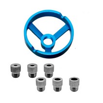 저렴한 1Set Center Doweling Jig Drilling Guide Vertical Pocket Hole Joinery Dowel Punch Locator Tool, 02 Blue