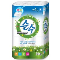 행복한동행 순수 천연펄프 롤 휴지 20m 3겹 30롤