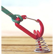 자연휴양림 캠핑 텐트 설치용 스프링 데크팩 캠프파이어 혼캠 필수템