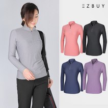 [KT알파쇼핑]이지바이 예쁜걸 여성 춘추용 긴팔 집업 티셔츠(ST22LT075W)