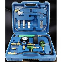 차량 정비 냉각수 부동액 누출 감지 미터헤드 주입기, 범용 물탱크 검사 수리 부동액 충전 세트