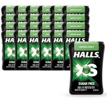 호올스 XS 레몬민트향 캔디 15g x24개 / 입냄새제거, 상세페이지 참조, 상세페이지 참조