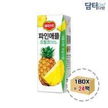 델몬트팩 파인에플 190ml (24팩), 1, 1