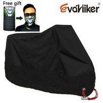 오토바이 커버 M L XL XXL XXXL XXXXL 범용 야외 Uv 프로텍터 자전거 비 방진 스쿠터 방수 15 색, M for 1600mm-1800mm_Black