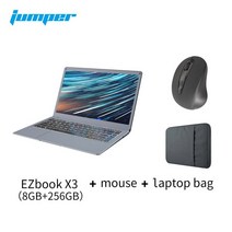 싼 포토샵 저가 가성비 영상편집용 노트북Jumper EZbook X3 인텔 4/8GB 64, 한개옵션5, 한개옵션4, 한개옵션3, 한개옵션2, 01 인텔 셀러론, 06 8G 256GB mouse  bag