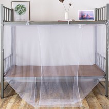 침대 캐노피 데코 공주 텐트 방 장식 북유럽 동굴 하우스 모기장 침실, 1.2m(4인치) 침대, 싱글 모기장 (암호화이트)