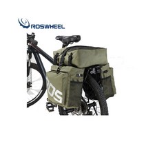 [ROSWHEEL] [Roswheel] 14892 정품 로스휠 자전거 가방 캐리어 백, 색상:그린
