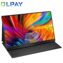 산업용 터치스크린 휴대용 모니터 4K 173 인치 HDR IPS 100% Adobe RGB 3840x2160 USB C 31 HDMI 게임 노트북 PC 전화 PS4 용 컴퓨터 디스, 03 미국 플러그