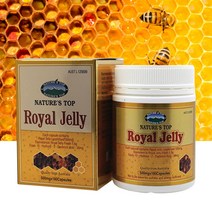 호주 네이쳐스탑 Royal Jelly 로얄제리 로얄젤리 캡슐 500mg 180캡슐, 1개