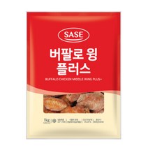 사세 (냉동)사세버팔로윙 1kg, 3개