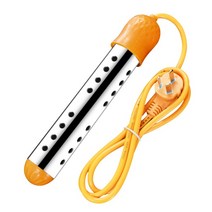 돼지꼬리히터 열선 히터 봉 전기 순간 온수기 가열 코일 막대 온수 물 데우는 기계 2000, 2500와트 + 자동 전원 꺼짐