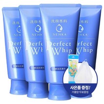 센카 퍼펙트 휩 페이셜 워시, 4개, 120g