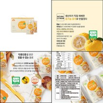 국내산 고흥 유자즙 120ml 15포 파우치 환절기차 임산부유자차, 120ml x 15포