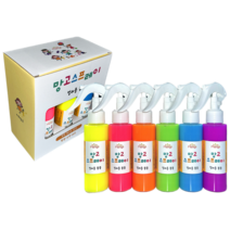 키즈망고 핑거페인트 망고스프레이, 6색, 100ml